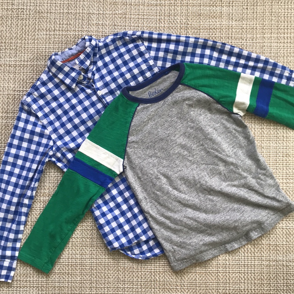 Mini Boden Shirts (boys' size 7-8)